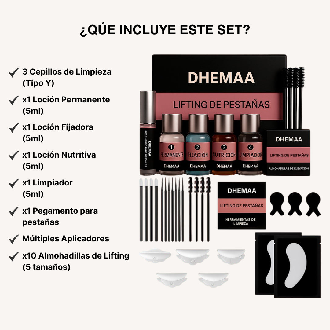 DHEMAA Set Lifting de Pestañas
